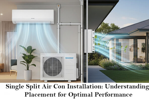 Single Split Air Con Installation