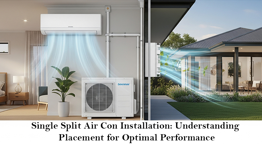 Single Split Air Con Installation