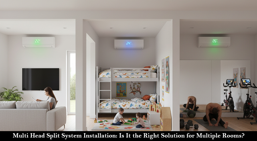 Multi Head Split System Installation