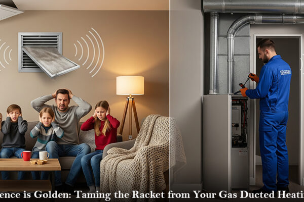 Silence is Golden: Taming the Racket from Your Gas Ducted Heating!