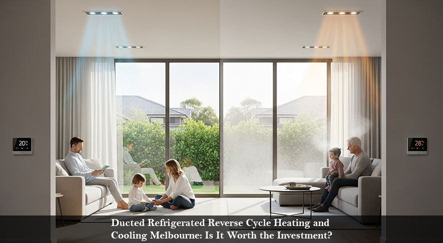 Ducted Refrigerated Reverse Cycle Heating and Cooling Melbourne