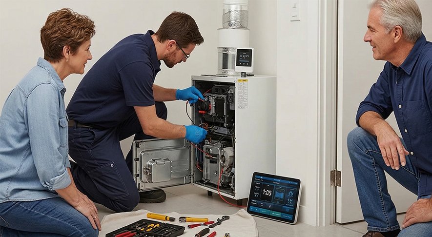 Smart Controls for Gas Ducted Heating: Enhancing Your System’s Performance and Convenience