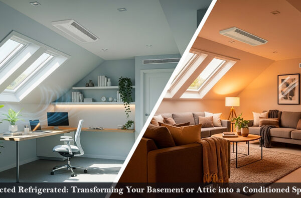 Ducted Refrigerated: Transforming Your Basement or Attic into a Conditioned Space
