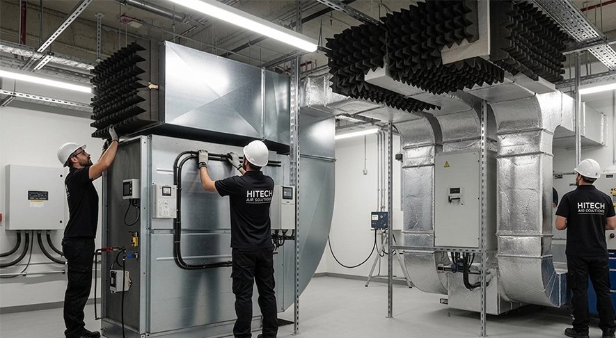Installing Air Handling Units: The Role of Acoustic Treatments in Quieter System Operations
