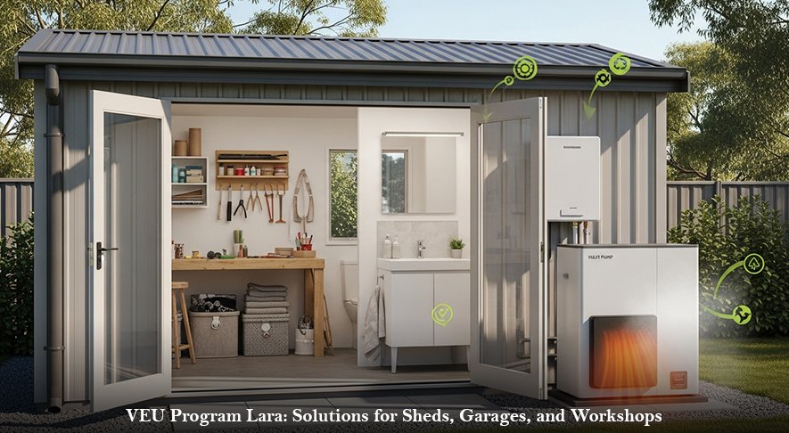 VEU Program Lara Solutions for Sheds, Garages, and Workshops