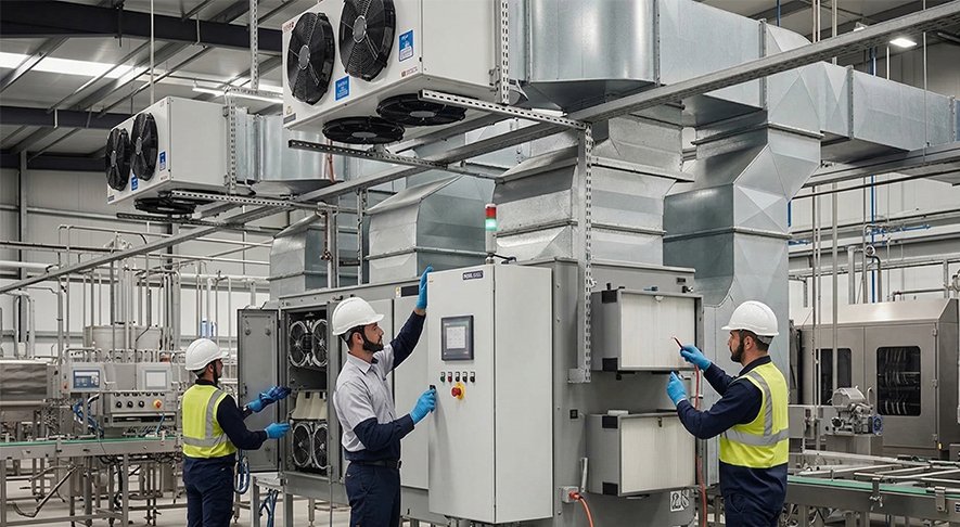 Optimizing Food Manufacturing in Truganina: Air Handling Unit Repair and Solutions