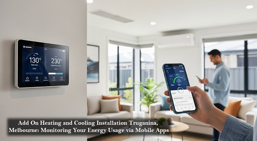 Add On Heating and Cooling Installation Truganina, Melbourne Monitoring Your Energy Usage via Mobile Apps