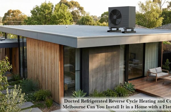 Ducted Refrigerated Reverse Cycle Heating and Cooling Melbourne Can You Install It in a Home with a Flat Roof?