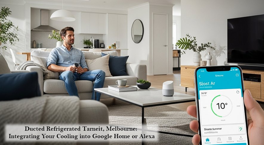 Ducted Refrigerated Tarneit, Melbourne Integrating Your Cooling into Google Home or Alexa