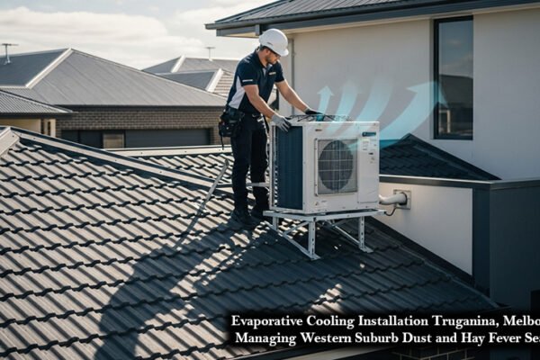 Evaporative Cooling Installation Truganina, Melbourne Managing Western Suburb Dust and Hay Fever Seasons