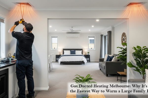 Gas Ducted Heating Melbourne Why It’s Still the Fastest Way to Warm a Large Family Home