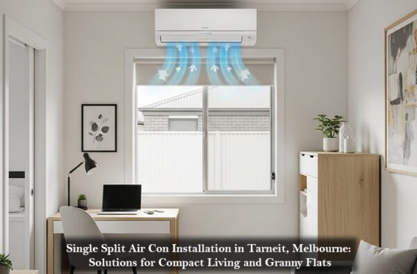 Single Split Air Con Installation in Tarneit, Melbourne: Solutions for Compact Living and Granny Flats