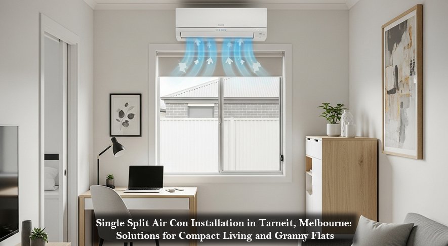 Single Split Air Con Installation in Tarneit, Melbourne Solutions for Compact Living and Granny Flats