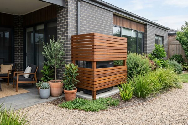 Heat Pump Installation Truganina, Melbourne Aesthetic Tips for Hiding the Compressor Unit