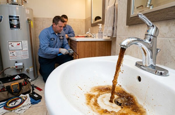 Water Heater Repair in Tarneit: Why Is My Hot Water Brown?