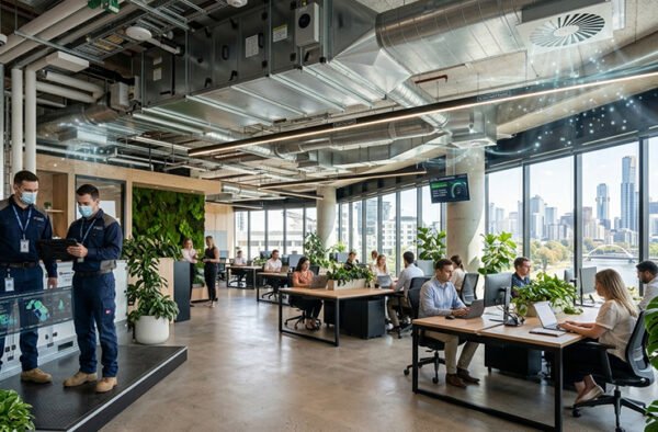 AHU Installation is Now the Primary Focus of “Wellness Architecture”
