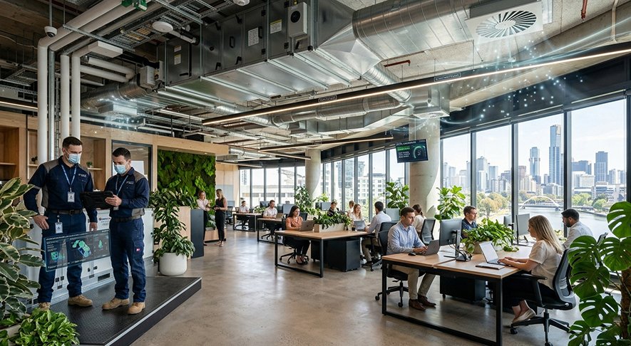 AHU Installation is Now the Primary Focus of Wellness Architecture