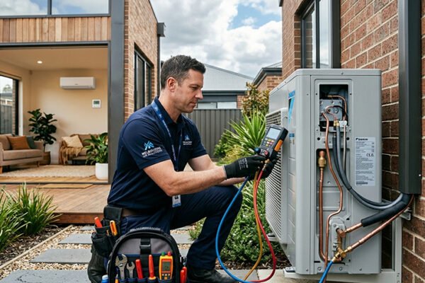 Melbourne Heating and Cooling Repair & Maintenance Guide Inspecting Refrigerant Levels in Split Systems