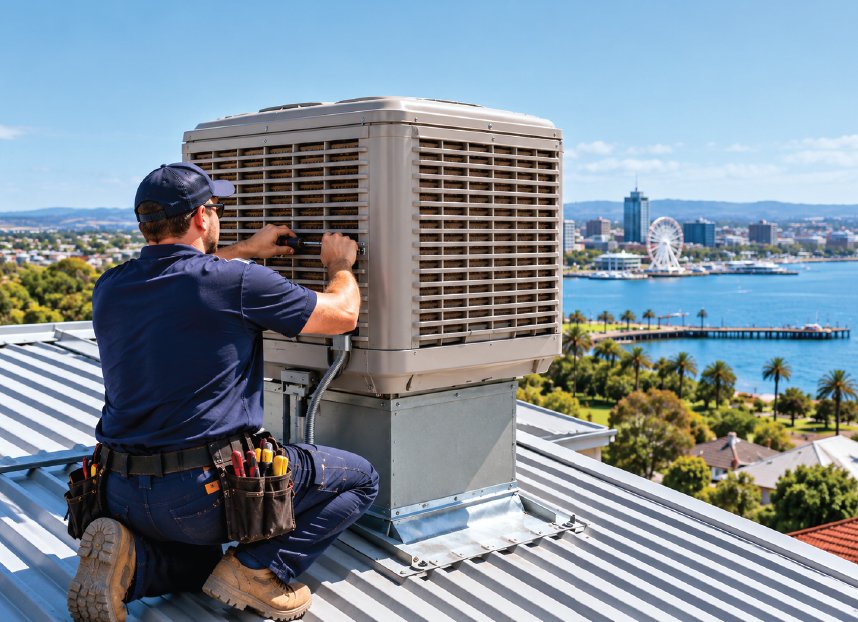 Evaporative Cooling Installation Geelong